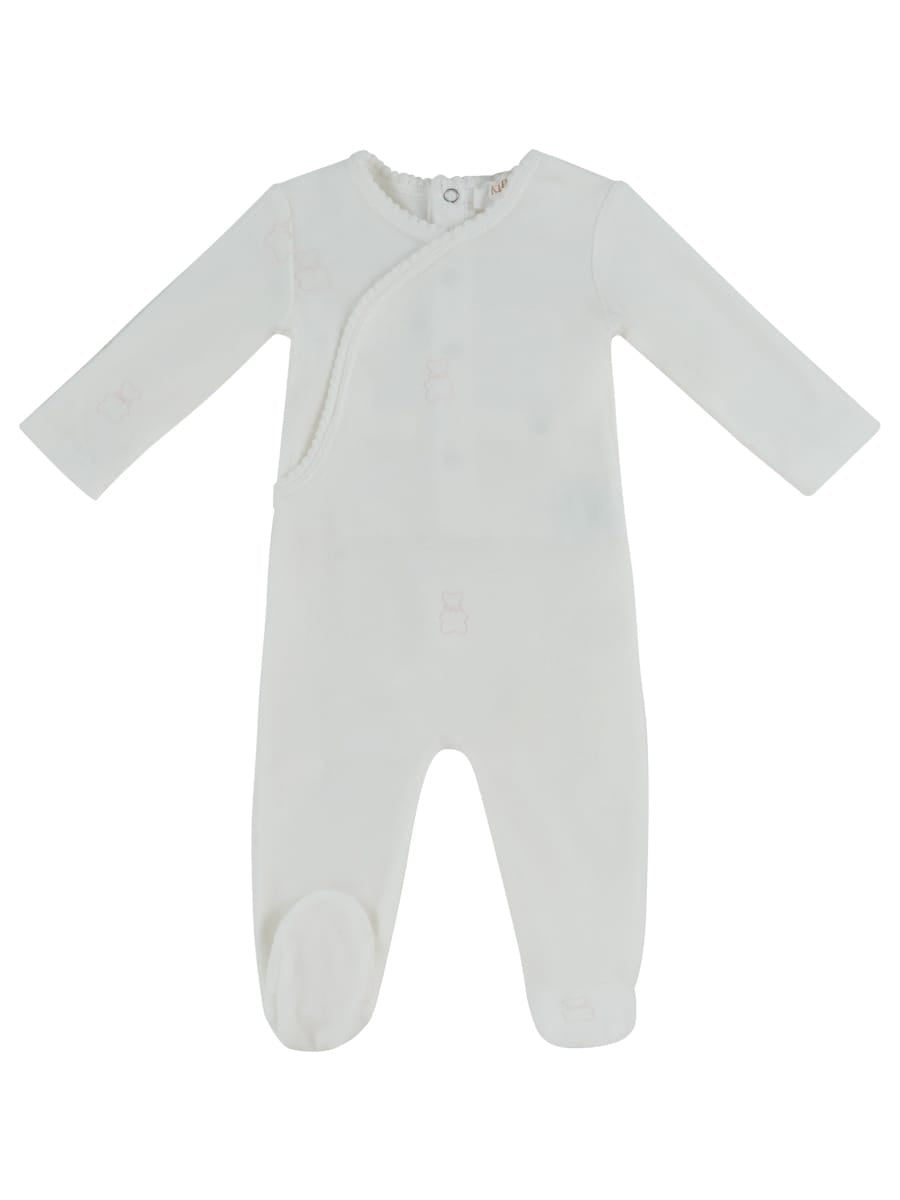 Petit Ours Pattern Footie - Pink by KIPP™ Collection