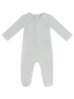 Petit Ours Pattern Footie - Stone by KIPP™ Collection