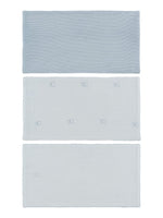 Petit Ours Burp Cloth Set of 3 - Blue by KIPP™ Collection