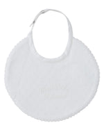 Mon Bebe Bib - White by KIPP™ Collection