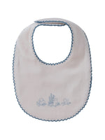 Woodland Toile Bib - Blue by KIPP™ Collection