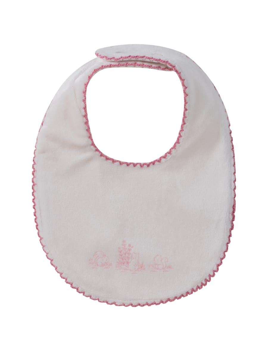 Woodland Toile Bib - Rose by KIPP™ Collection