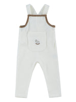 Whinny Knit Overalls - White by KIPP™ Collection