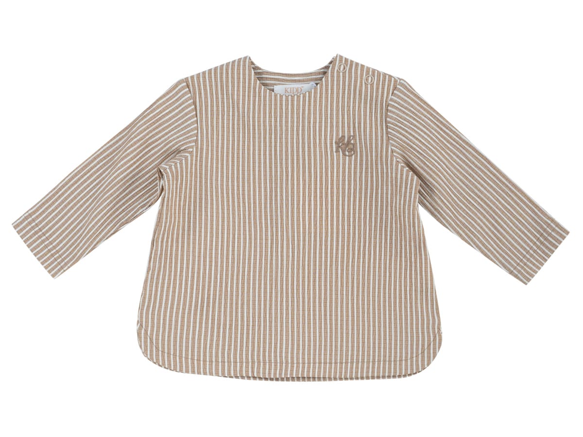 KB Stripe Shirt - Caramel by KIPP™ Collection