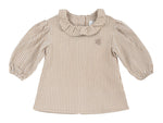 KB Stripe Blouse - Caramel by KIPP™ Collection