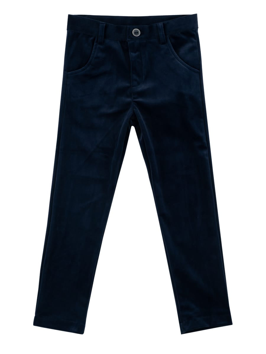 Roy Dress Slim Pants - Navy