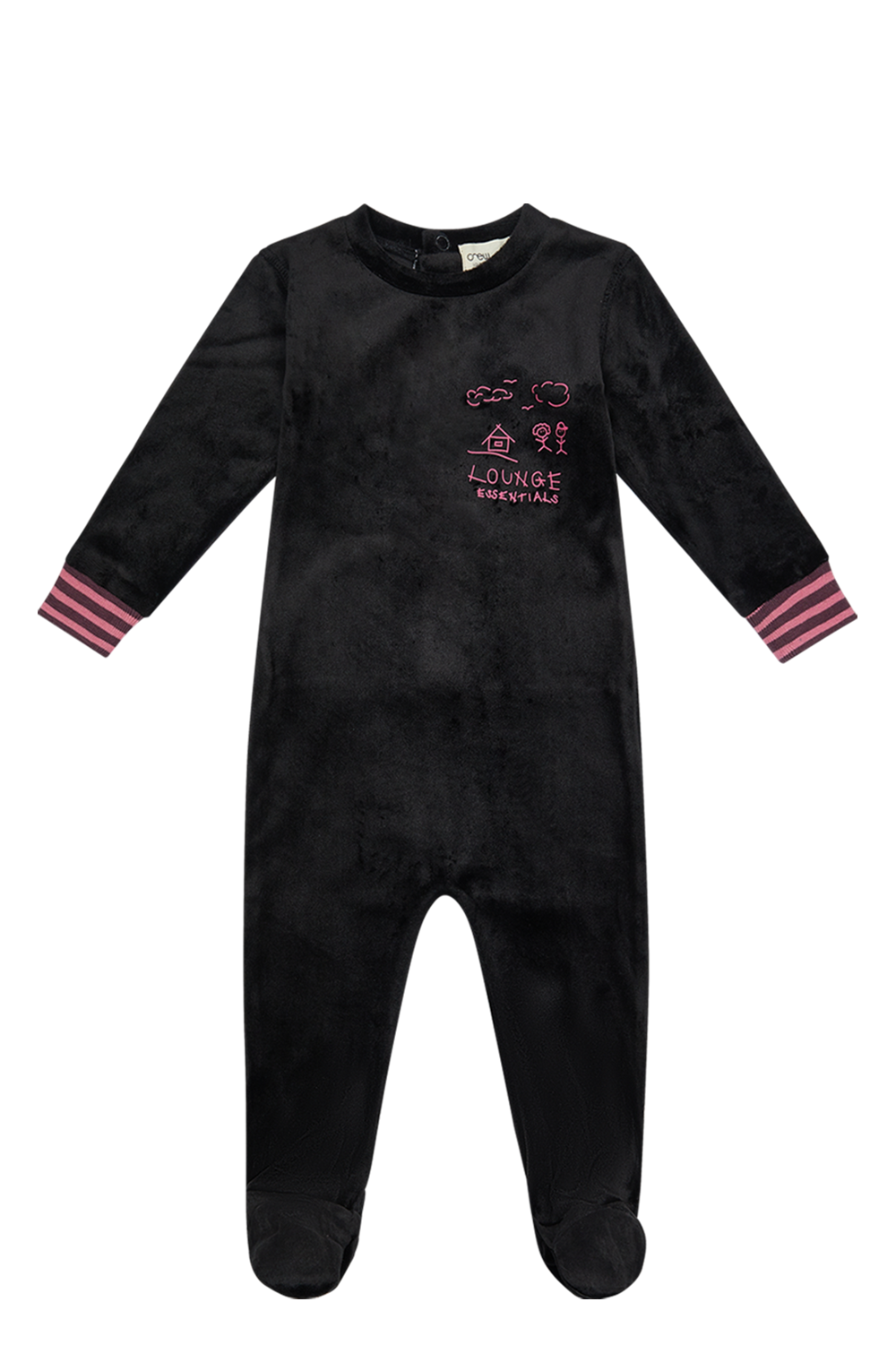 Essential Lounge Footie - Mauve by Crew Kids NY