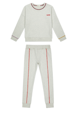Color Stitch Lounge Set - Red by Crew Kids NY