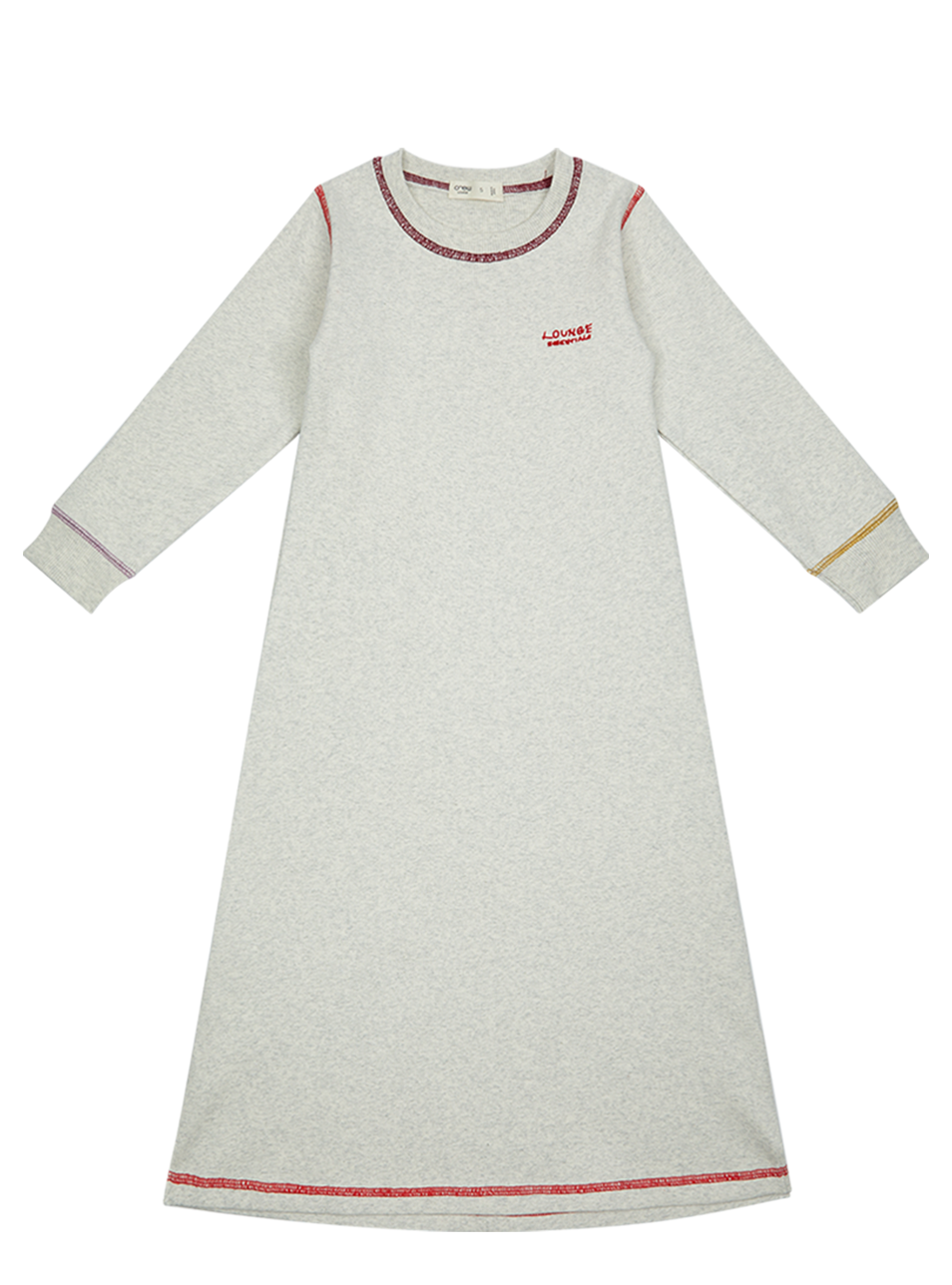 Color Stitch Lounge Nightgown - Red by Crew Kids NY