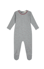 Polka Dot Lounge Footie - Pink by Crew Kids NY