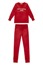 Terry Applique Set - Coral by Crew Kids NY