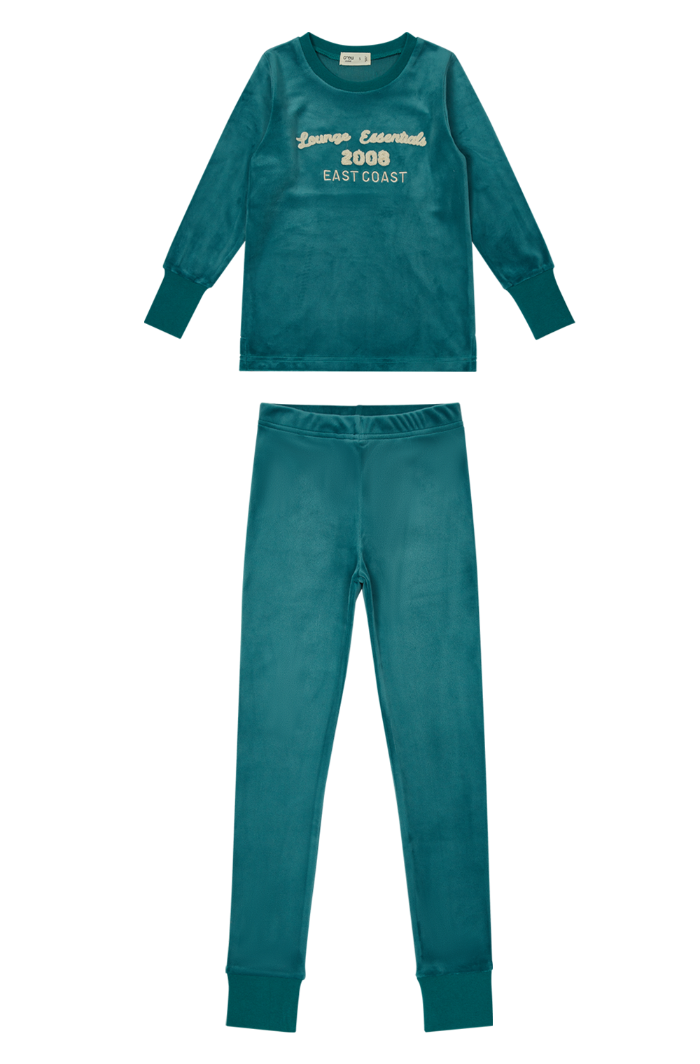 Terry Applique Set - Green by Crew Kids NY