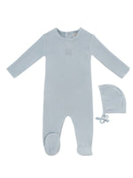 KB Logo Footie & Hat Set - Blue by KIPP™ Collection