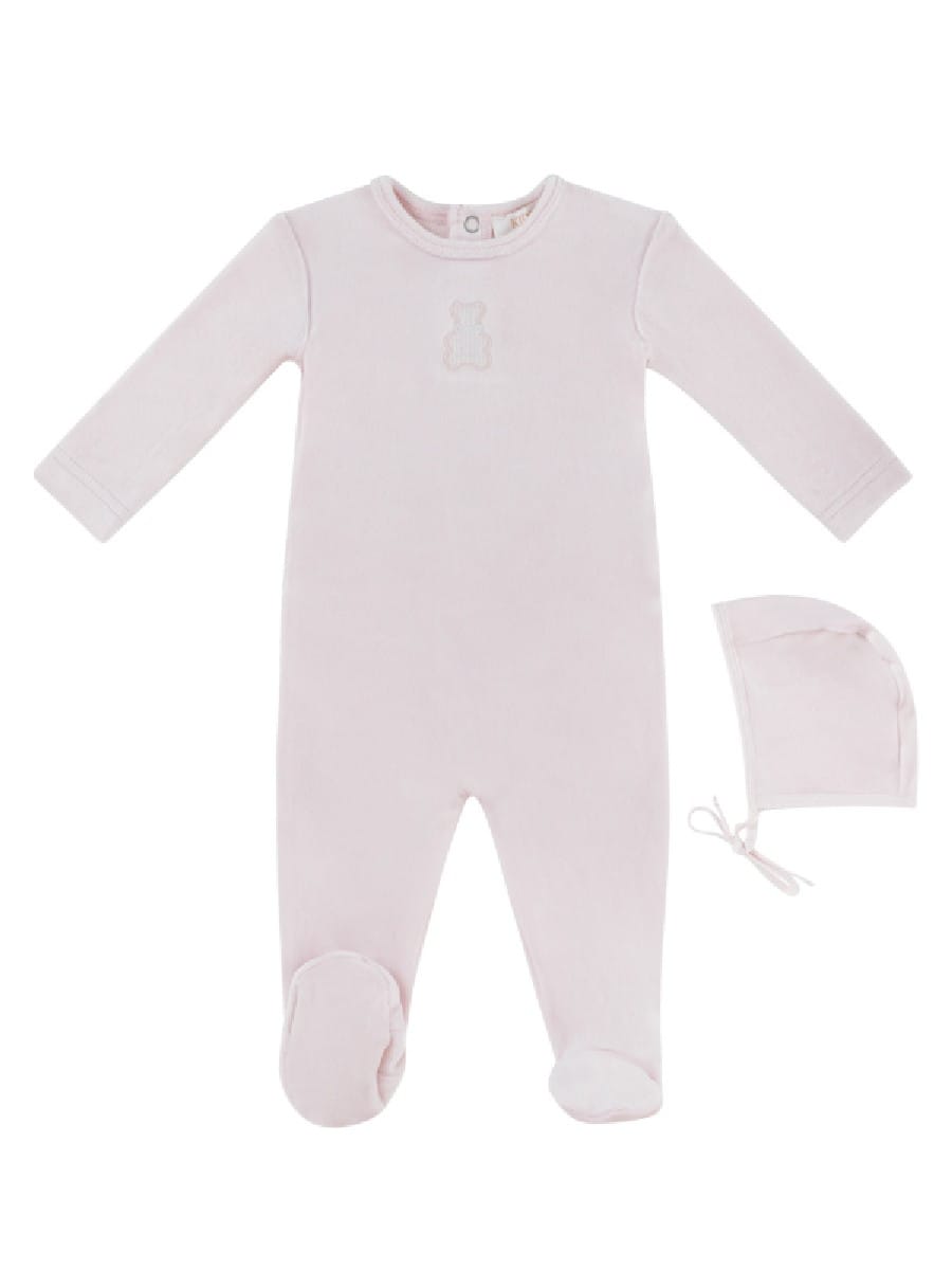 Petit Ours Footie & Hat Set - Pink by KIPP™ Collection