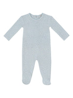 Whispering Blooms Footie - Blue by KIPP™ Collection