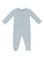 Whispering Blooms Footie - Dark Blue by KIPP™ Collection
