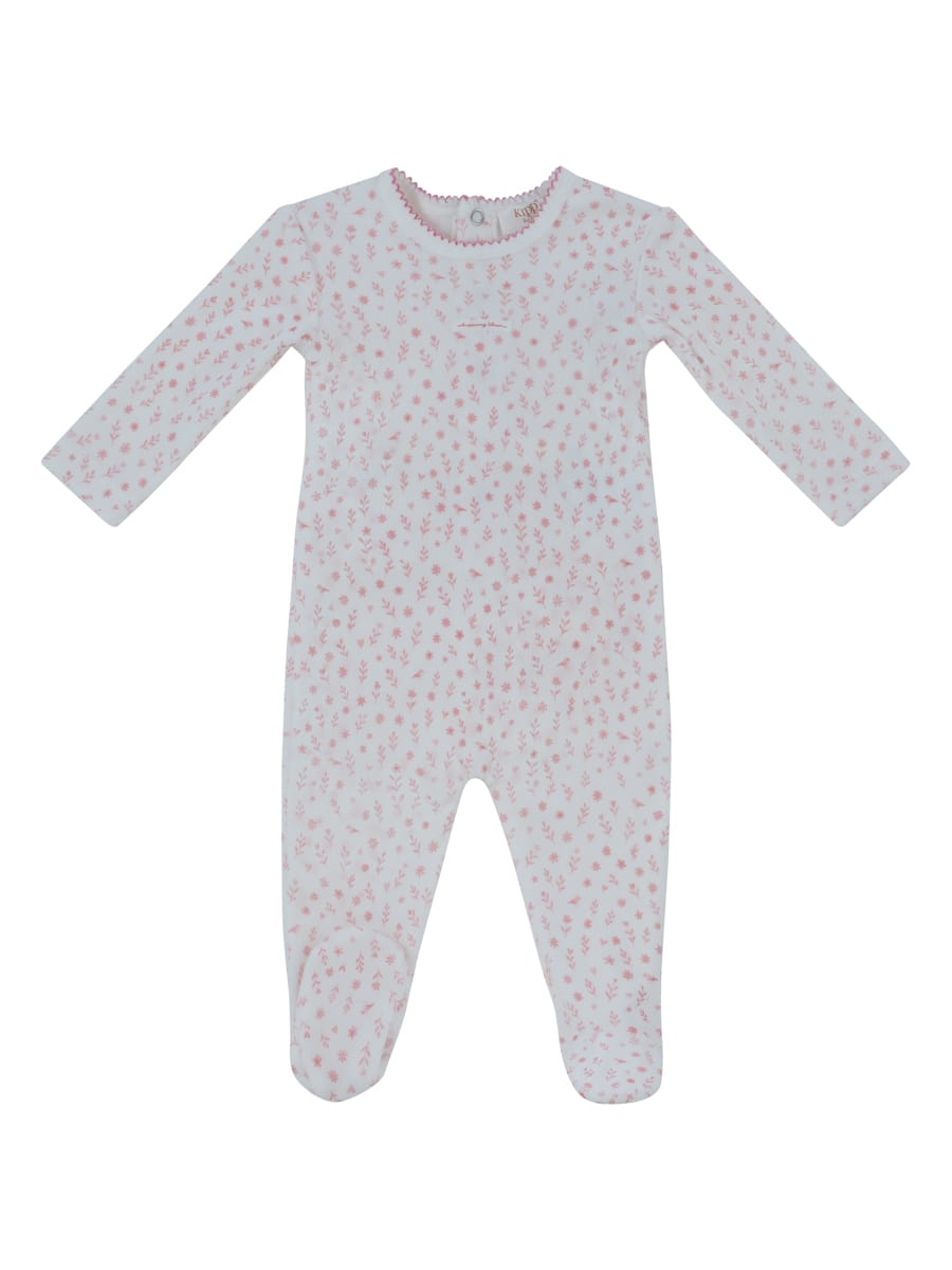 Whispering Blooms Footie - Pink by KIPP™ Collection