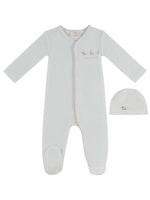 Petits Amis Terry Footie & Hat Set - Pink by KIPP™ Collection