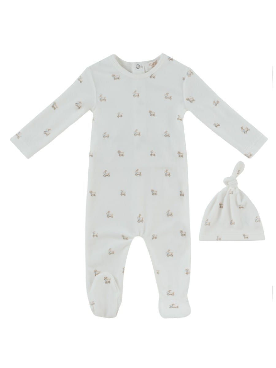 Petits Amis Footie & Hat Set - Blue by KIPP™ Collection