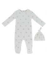 Petits Amis Footie & Hat Set - Blue by KIPP™ Collection