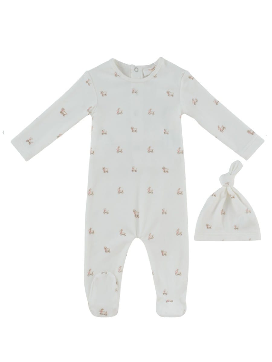 Petits Amis Footie & Hat Set - Pink by KIPP™ Collection