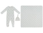 Petits Amis Footie, Hat & Blanket Set - Red by KIPP™ Collection