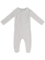 Stripe Stamp Footie - Pink by KIPP™ Collection