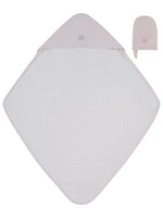 KB Logo Towel and Mitt Set - Pink by KIPP™ Collection