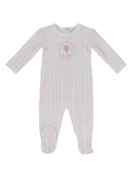 Ciel Enfant Gingham Footie - Pink by KIPP™ Collection