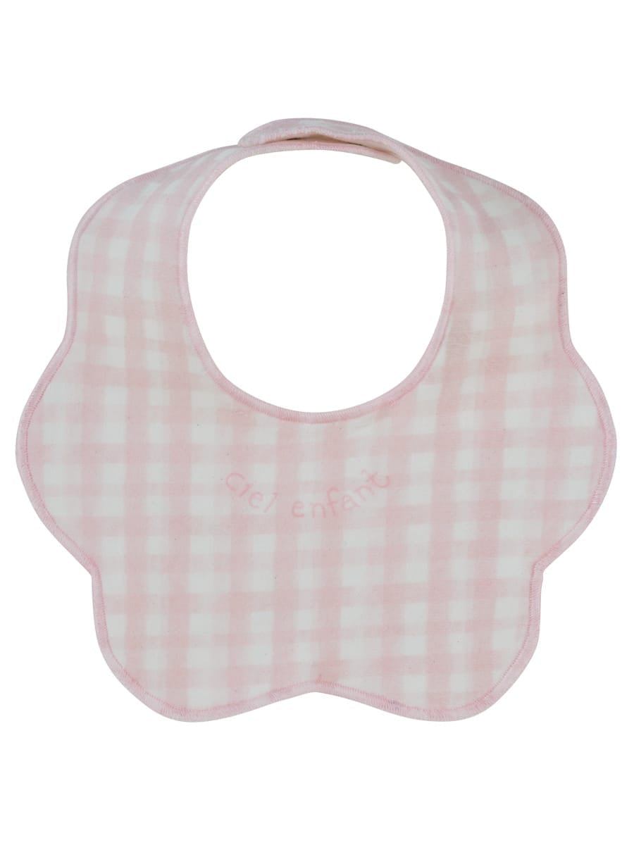 Ciel Enfant Gingham Bib - Pink by KIPP™ Collection