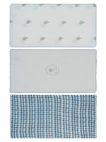 Ciel Enfant Burp Cloth Set of 3 - Blue by KIPP™ Collection