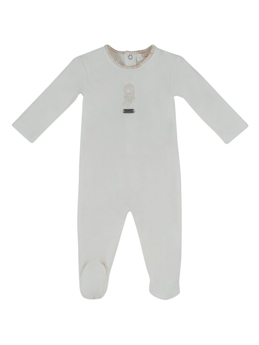 Atelier Bunny Footie - White by KIPP™ Collection