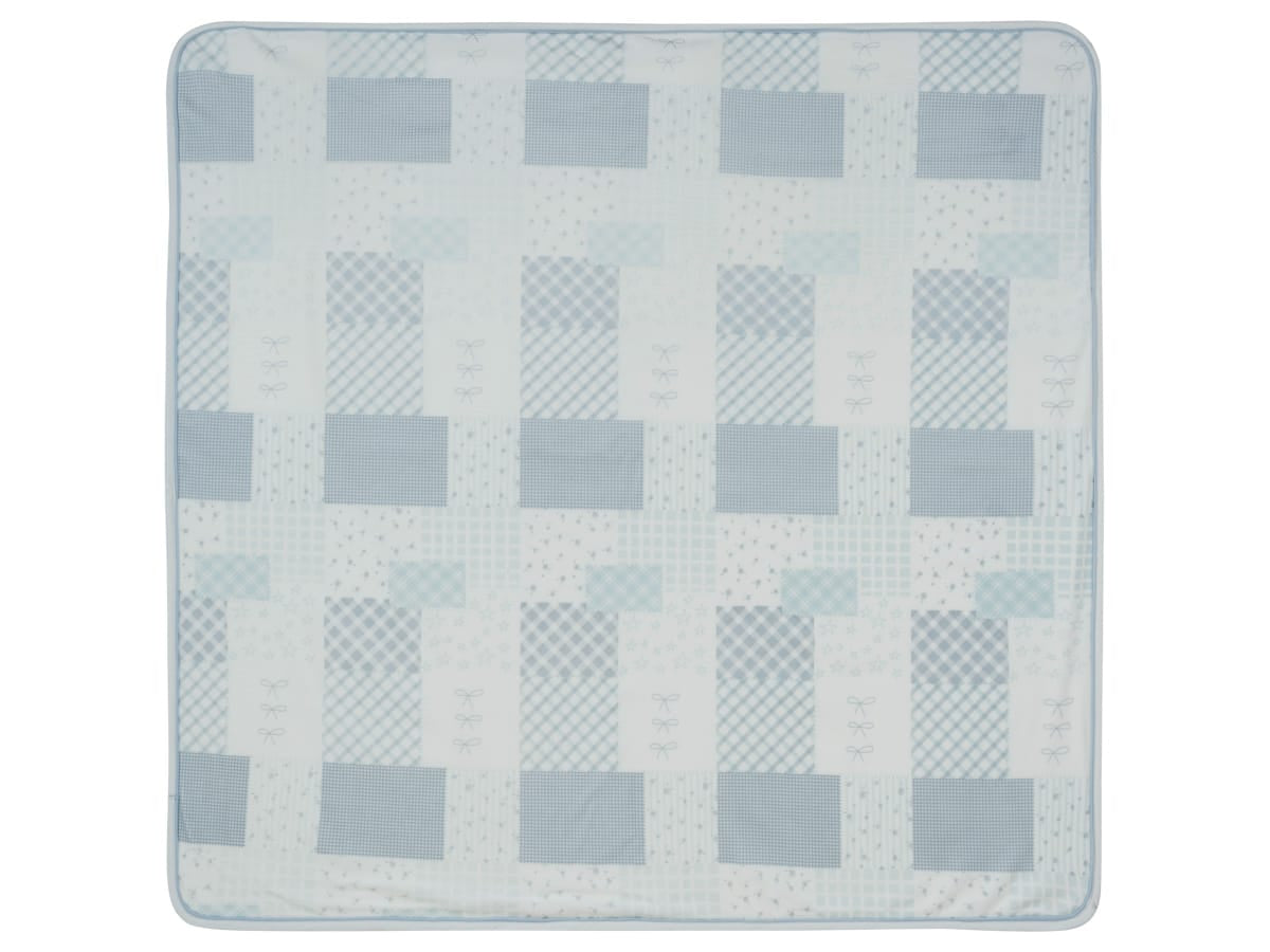 Patchwork Blanket - Blue by KIPP™ Collection