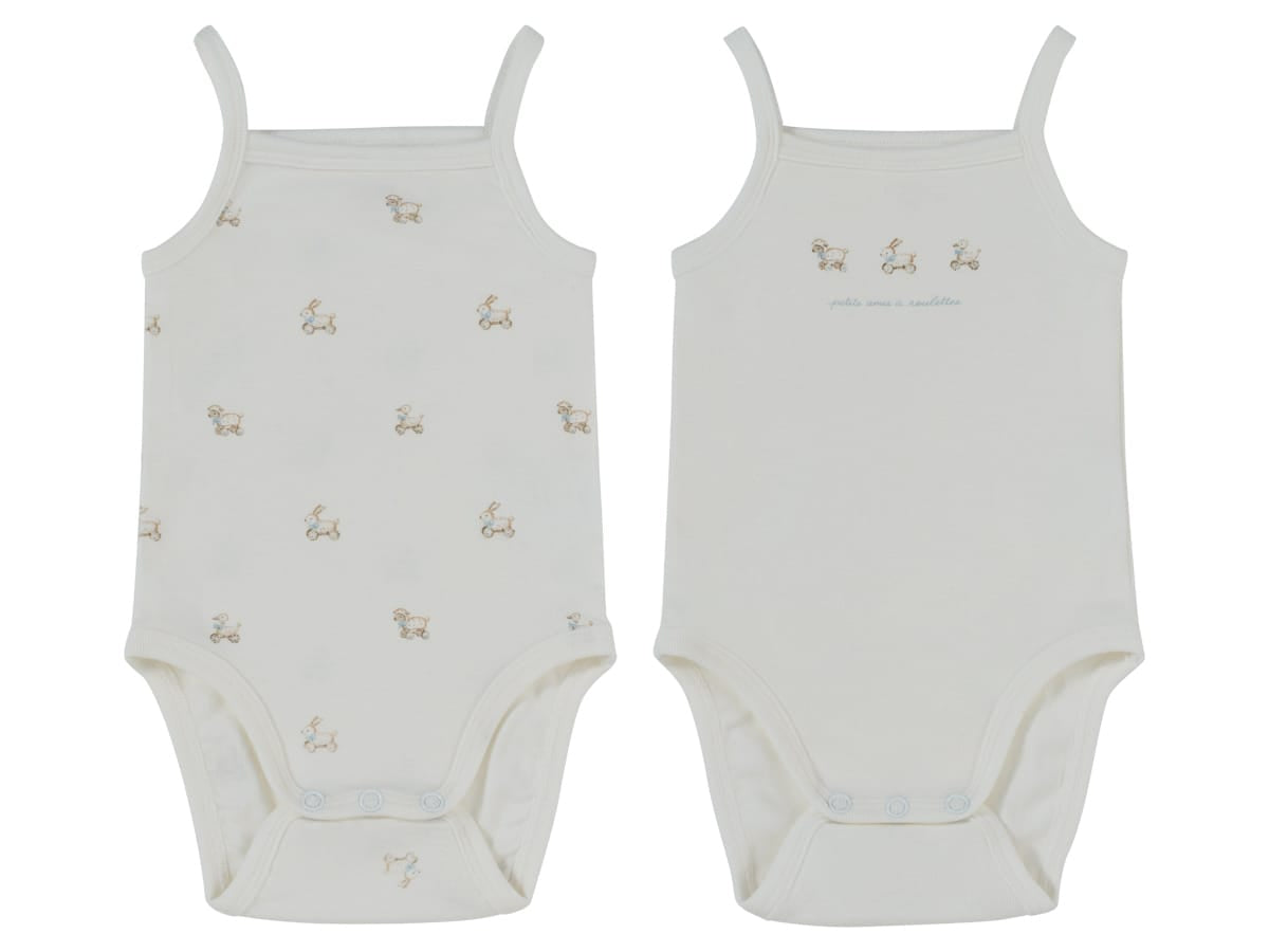 Petit Amis Onesie Set of 2 - Blue by KIPP™ Collection