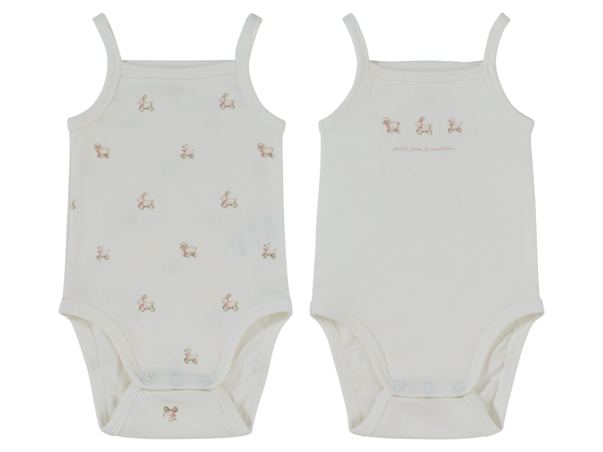 Petit Amis Onesie Set of 2 - Pink by KIPP™ Collection
