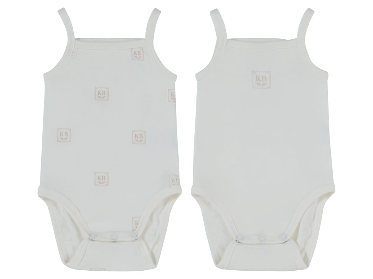 KB Logo Onesie Set of 2 - Pink by KIPP™ Collection