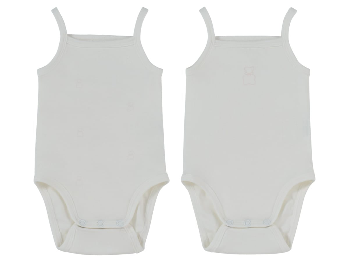 Petit Ours Onesie Set of 2 - Pink by KIPP™ Collection