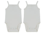 Mon Bebe 2 Pack Onesies - White by KIPP™ Collection