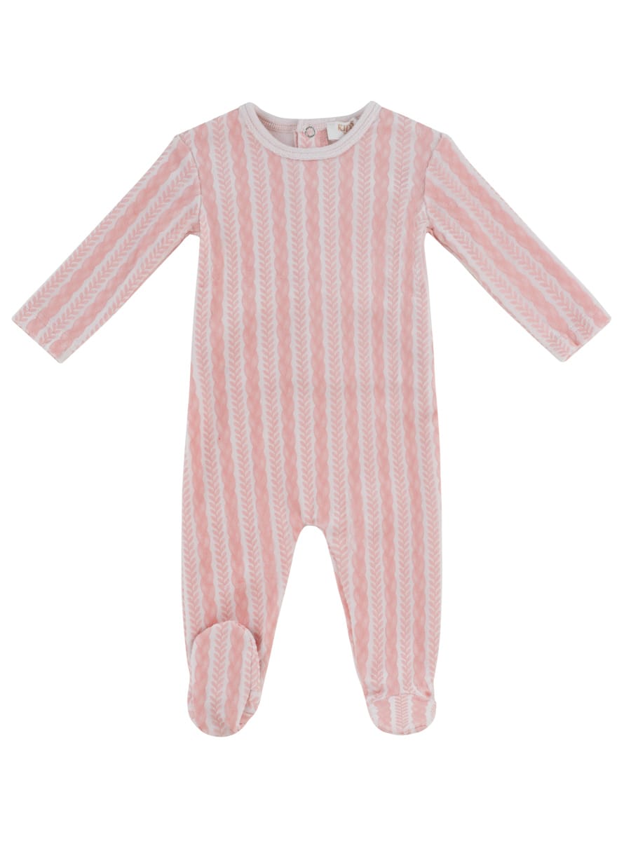 Atelier Cable Footie - Pink by KIPP™ Collection