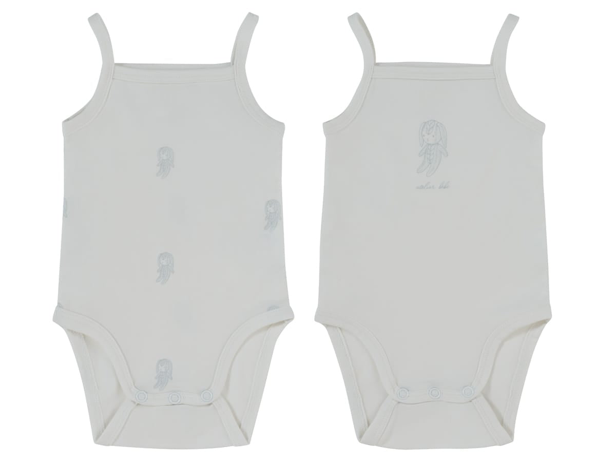 Atelier Bunny Onesies 2 Pack - Blue by KIPP™ Collection