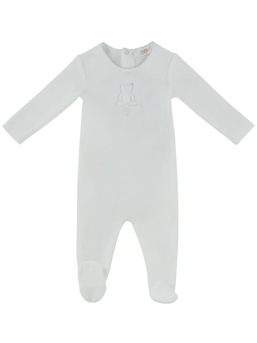 Fur Ever Yours Footie - Blue by KIPP™ Collection