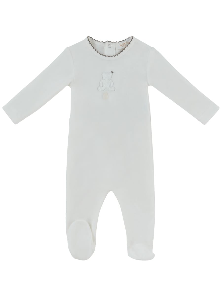 Fur Ever Yours Footie - Taupe by KIPP™ Collection