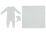 Fur Ever Yours Footie, Hat & Blanket Set - Pink by KIPP™ Collection