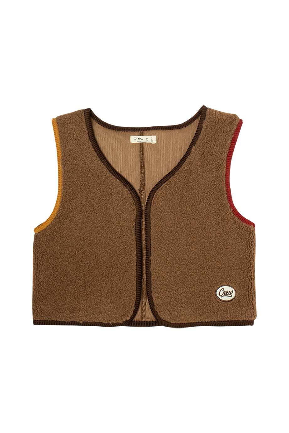 Ella Sherpa Vest by Crew Kids NY
