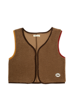 Ella Sherpa Vest by Crew Kids NY