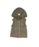 Lyla Quilted Vest - Green by Crew Kids NY
