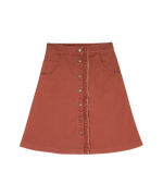 Nina Ruffled Skirt - Terracotta by Crew Kids NY