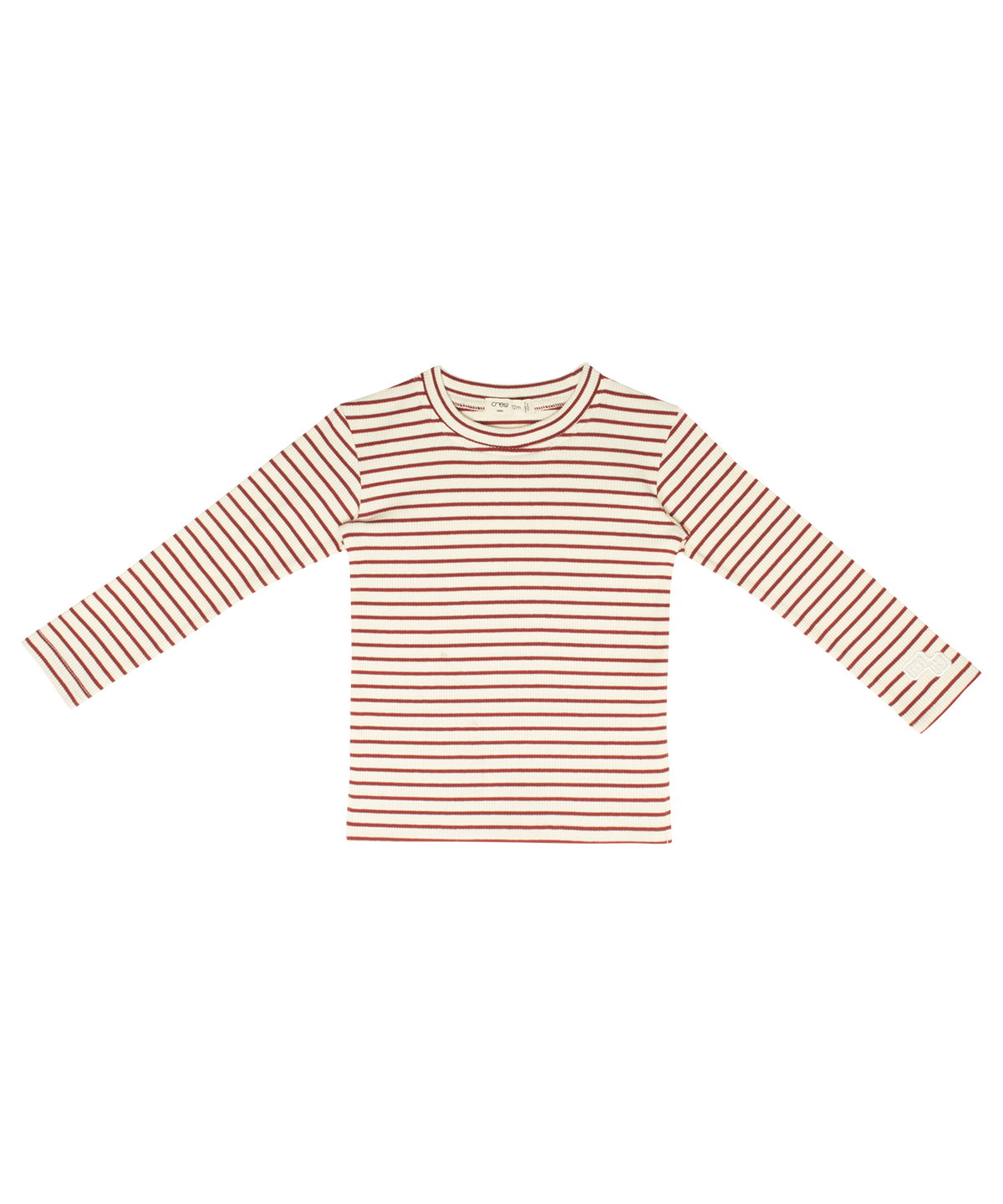 Rowan Stripe Tee - Red by Crew Kids NY