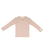 Rowan Stripe Tee - Red by Crew Kids NY
