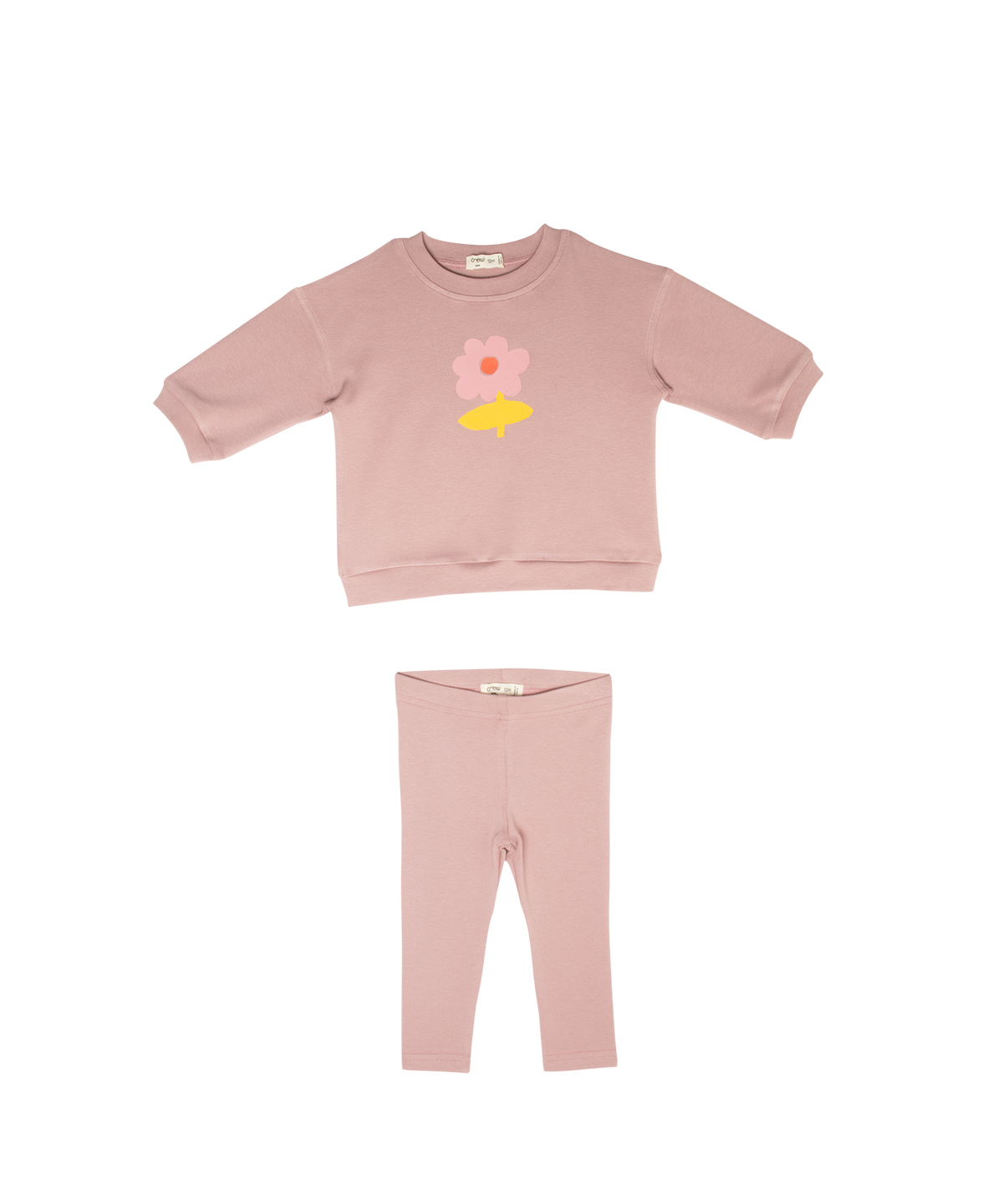 Lizzi Legging Set - Mauve by Crew Kids NY